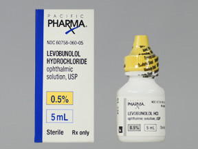 LEVOBUNOLOL 0.5% EYE DROPS