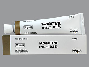 TAZAROTENE 0.1% CREAM