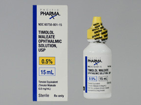 TIMOLOL MALEATE 0.5% EYE DROPS