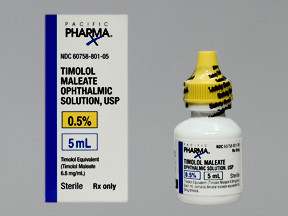 TIMOLOL MALEATE 0.5% EYE DROPS