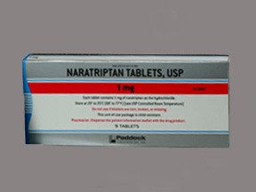 NARATRIPTAN HCL 1 MG TABLET