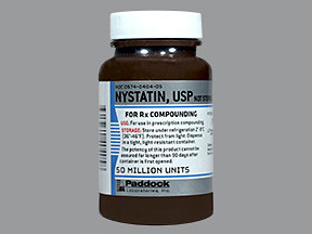 NYSTATIN 50,000,000 UNITS PWD