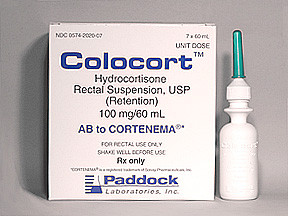 COLOCORT 100 MG ENEMA