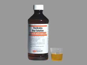 TRICITRATES ORAL SOLUTION