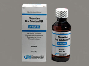 FLUOXETINE 20 MG/5 ML SOLUTION