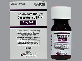LORAZEPAM 2 MG/ML ORAL CONCENT