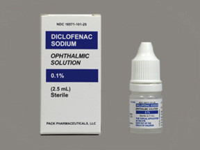 DICLOFENAC 0.1% EYE DROPS