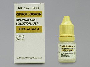 CIPROFLOXACIN 0.3% EYE DROP