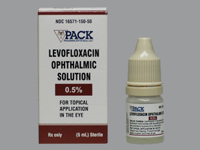 LEVOFLOXACIN 0.5% EYE DROPS