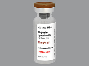 MELPHALAN HCL 50 MG VIAL