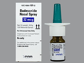 BUDESONIDE 32 MCG NASAL SPRAY