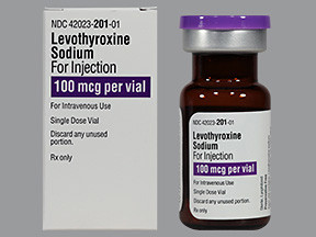 LEVOTHYROXINE 100 MCG VIAL