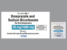 OMEPRAZOLE-BICARB 20-1,680 PKT