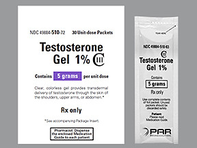 TESTOSTERONE 50 MG/5 GRAM PKT