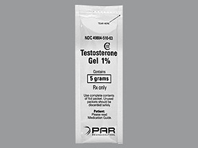 TESTOSTERONE 50 MG/5 GRAM PKT