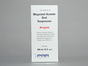 MEGESTROL ACET 40 MG/ML SUSP