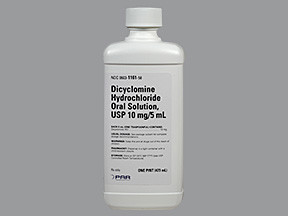 DICYCLOMINE 10 MG/5 ML SOLN