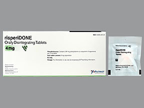 RISPERIDONE 4 MG ODT