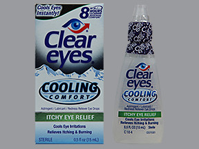 CLEAR EYES ITCHY EYE RLF DROPS