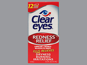 CLEAR EYES REDNESS RELIEF DROP