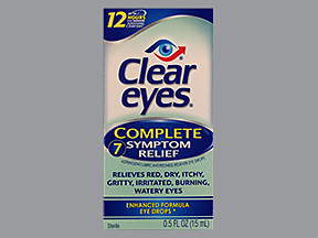 CLEAR EYES COMPLETE EYE DROPS