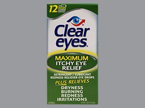 CLEAR EYES ITCHY EYE RLF DROPS