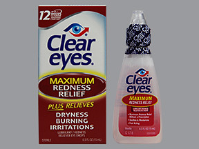 CLEAR EYES MAX REDNESS RLF DRP