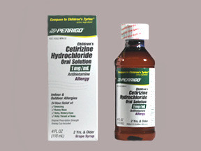 CETIRIZINE HCL 1 MG/ML SOLN