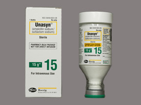 UNASYN 15 GM VIAL