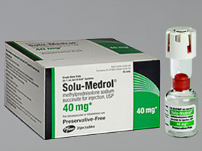 SOLU-MEDROL 40 MG VIAL