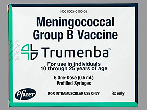 TRUMENBA 120 MCG/0.5 ML VACCIN