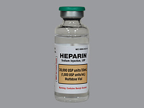 HEPARIN SODIUM 30,000 UNIT/30 ML (1,000 UNIT/ML) VIAL