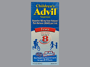 CHILDREN'S ADVIL 100 MG/5 ML