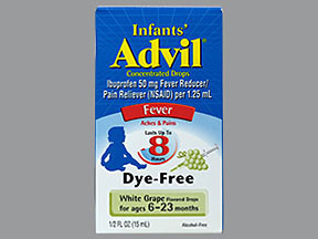 INFANTS' ADVIL 50 MG/1.25 ML