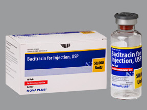 BACITRACIN 50,000 UNIT VIAL