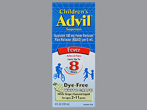 CHILDREN'S ADVIL 100 MG/5 ML