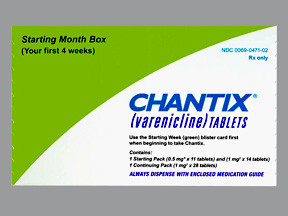 CHANTIX STARTING MONTH BOX