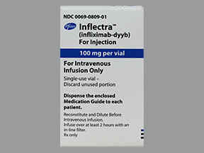 INFLECTRA 100 MG VIAL