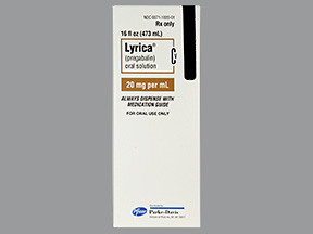 LYRICA 20 MG/ML ORAL SOLUTION