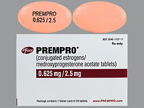 PREMPRO 0.625-2.5 MG TABLET