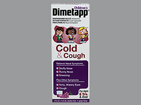 DIMETAPP COLD-COUGH LIQUID