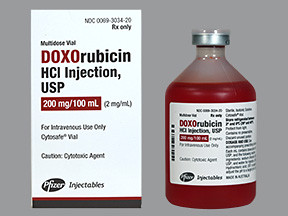 DOXORUBICIN 200 MG/100 ML VIAL