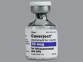 CAVERJECT 20 MCG VIAL