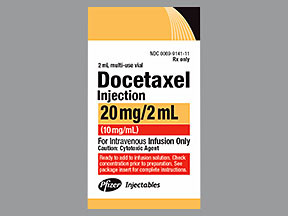 DOCETAXEL 20 MG/2 ML VIAL