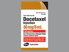 DOCETAXEL 80 MG/8 ML VIAL