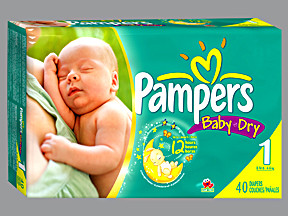 PAMPERS BABY-DRY UNISEX