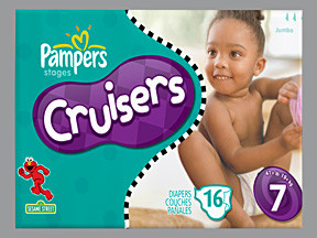 PAMPERS CRUISERS SIZE 7