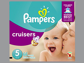 PAMPERS CRUISERS SIZE 5