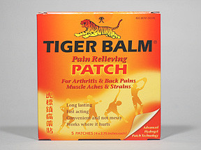 TIGER BALM PATCH