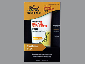 TIGER BALM NECK-SHOULDER CREAM